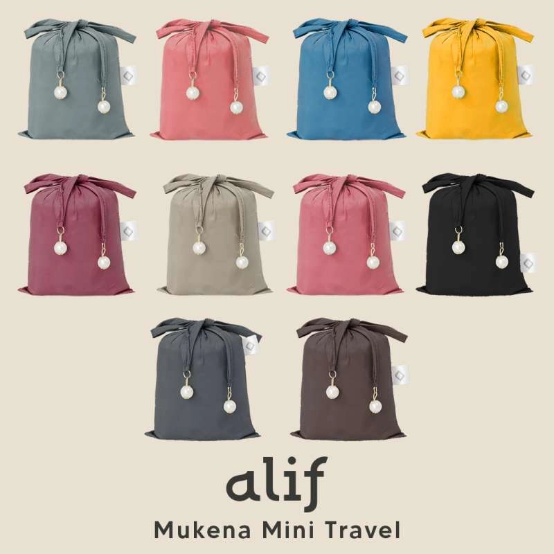 Product image ALF BY ALIF MUKENA MINI PARASUT PREMIUM KOREA TRAVEL - KHAKI ( MKN-033 ) all variant all variant